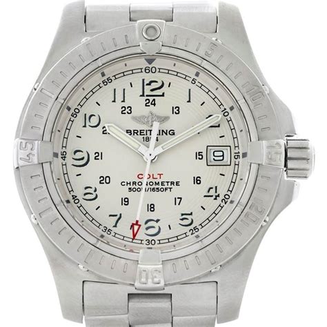 breitling colt ii gents watch|breitling colt military watch.